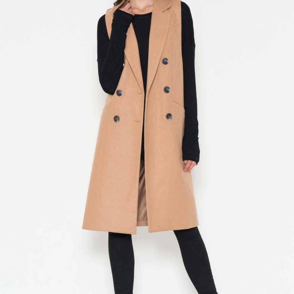 SOLD OUT TRENCH COAT VEST